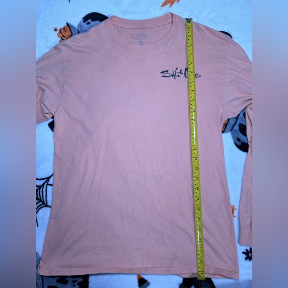 Peach Salt Life Long Sleeve Shirt Men’s Medium - Picture 11 of 12